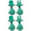2 Sets Portable Baby Fork Spoon Infant Toddler Tableware 5