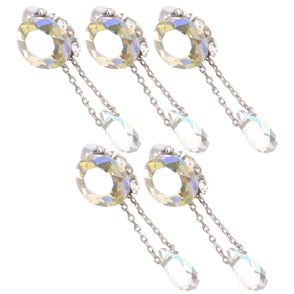 Vaguelly 20 Pcs Rhinestone Nail Charms Nail Art Decor Manicure Supplies