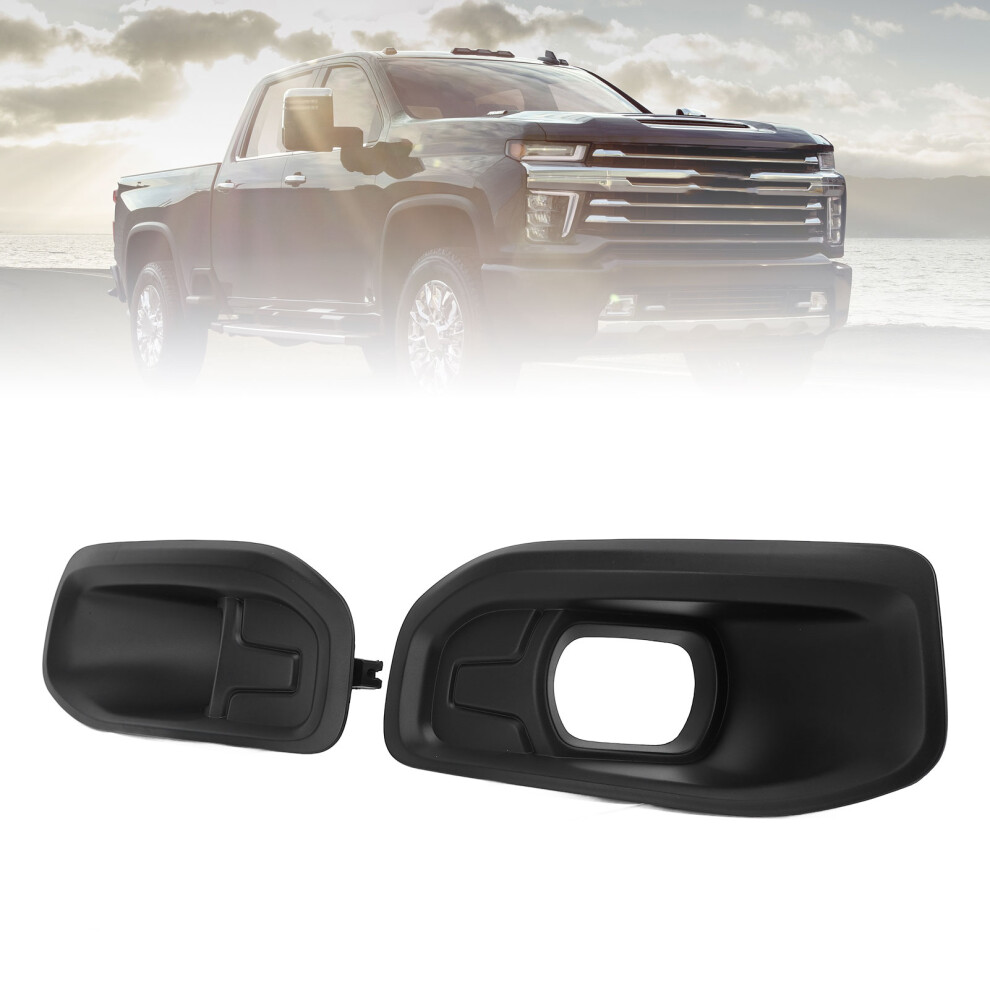 Pair Fog Lamp Bezel Cover For Ram 2500/3500 2019-2024 - Stylish & Protective 6931346765015