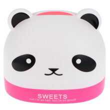 Household Desktop Tissue Box Cartoon Panda Opbergdoos Thuis Roze