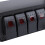 4 Gang Rocker Switch Panel with PD Type C QC3.0 15