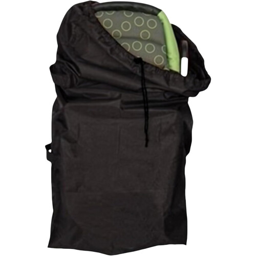 Pram Bag Waterproof Stroller Bag with Drawstring Closure Foldable Design for Air Travel Compatible with Most Strollers 2
