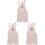 3pcs Newborn Suspender Pants 0-3 Months 2