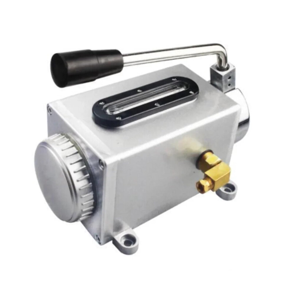 Electromagnetic Lubrication Pump Y-6 Y-8 Manual Oil Pump for CNC Milling Machine 1 & 2 Tube 4mm 6mm Output Hole-image-OPC-PKCCRS9-NEW