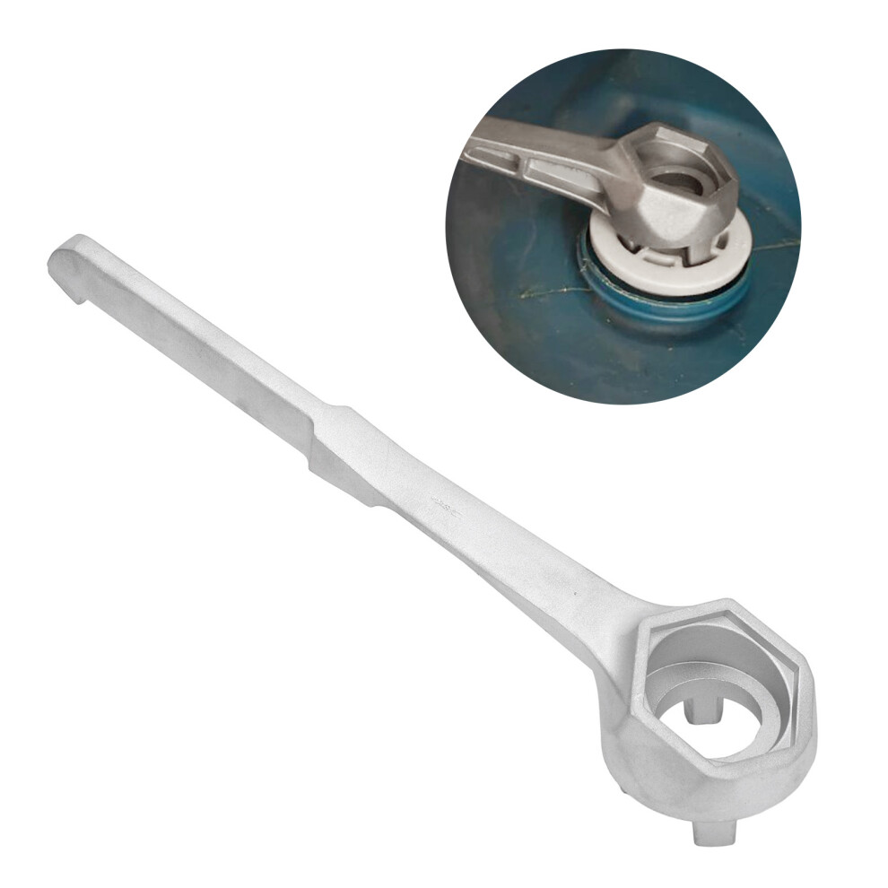 Aluminum Portable Drum Wrench Universal Fit For 10-55 Gallon Barrels 4121346767665