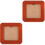 2pcs Square Photo Frame Display Home Decoration No Paperboard 5