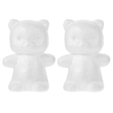 6 Pcs DIY Bear Modeling Mould Wedding Decor