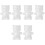 6 Pcs DIY Bear Modeling Mould Wedding Decor 3