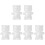 6 Pcs DIY Bear Modeling Mould Wedding Decor 2
