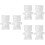 6 Pcs DIY Bear Modeling Mould Wedding Decor 6
