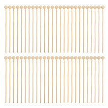 200pcs 7" Rock Candy Sticks with Ball Wooden Cake Pop Rods