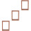 3 Pcs Double Sided Glass Picture Frame Specimen Clip 5