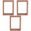 3 Pcs Double Sided Glass Picture Frame Specimen Clip 3