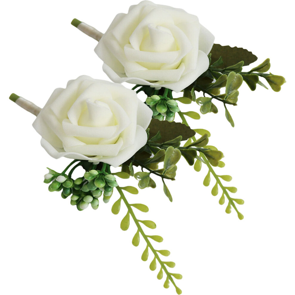 8 Pcs Wedding Broom Corsages Boutonnieres for Men-image-OPC-PKCCV22-NEW