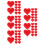2500 Pcs Heart Shape Sponge Confetti for Wedding Party Decor 5