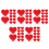 2500 Pcs Heart Shape Sponge Confetti for Wedding Party Decor 9