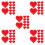 2500 Pcs Heart Shape Sponge Confetti for Wedding Party Decor 6