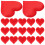 2500 Pcs Heart Shape Sponge Confetti for Wedding Party Decor 3