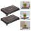 6 Pcs Plastic Plant Stand Riser Display Shelf for Crafts Vases 11
