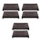 6 Pcs Plastic Plant Stand Riser Display Shelf for Crafts Vases 7