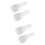 4 Pcs Plastic Oil Film Processor Aquarium Protein Skimmer Filter 7
