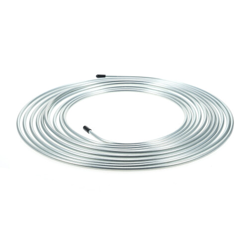 Bremsleitungsrohrkit 25ft 3/16 in Silber, 16pc 2