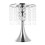 2 Pcs Wedding Candlestick Crystal Candleholder Flower Rack 11