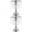 2 Pcs Wedding Candlestick Crystal Candleholder Flower Rack 5