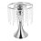2 Pcs Wedding Candlestick Crystal Candleholder Flower Rack 9