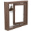 2pcs Double Sided Rotating Wood Photo Frame with Lamp 2