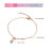 2pcs Diamond Anklets Bowknot Ankle Chain for Woman 11