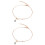 2pcs Diamond Anklets Bowknot Ankle Chain for Woman 5