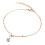 2pcs Diamond Anklets Bowknot Ankle Chain for Woman 1