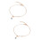 2pcs Diamond Anklets Bowknot Ankle Chain for Woman 7