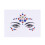 2pcs Pentagram Crystal Face Sticker Acrylic Rhinestone Forehead Decor 1