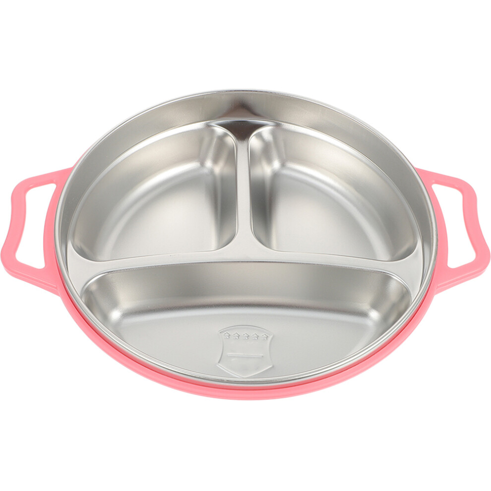 4Pcs Kid Food Plate Divided Serving Storage Plate Aboofan