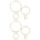 6 Sets Dream Catcher Materials Iron Rings DIY Crafts 5