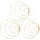6 Sets Dream Catcher Materials Iron Rings DIY Crafts 1