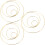 6 Sets Dream Catcher Materials Iron Rings DIY Crafts 10