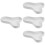 4pcs Irregular Ceramic Jewelry Display Tray Storage 8