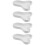 4pcs Irregular Ceramic Jewelry Display Tray Storage 10
