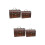4 Pcs Wooden Storage Cases Retro Chests 7