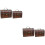 4 Pcs Wooden Storage Cases Retro Chests 6