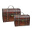 4 Pcs Wooden Storage Cases Retro Chests 9