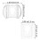 32 Pcs Interlocking Picture Hanger Mirror Mounting Clip 11