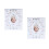 2 Pcs Baby 12 Months Photo Frame Growth Record Display White 11