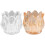 8 Pcs Tulip Glass Tea Light Candle Holders 1