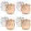 8 Pcs Tulip Glass Tea Light Candle Holders 7