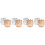 8 Pcs Tulip Glass Tea Light Candle Holders 6