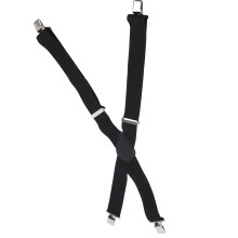 50mm Weiche Elastische Hosenträger Clip X-Typ Schwerlast für Männer